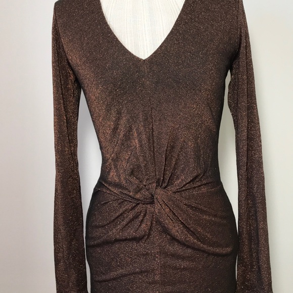 ted baker bronze dress